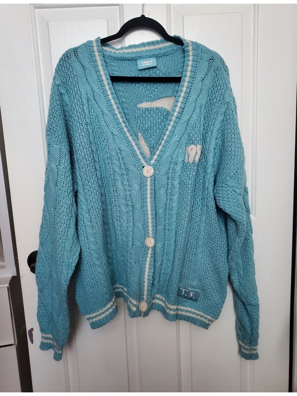 Taylor Swift 1989 Cardigan Limited Edition 3X/4X Light Blue (OFFICIAL MERCH)